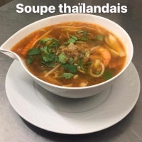 Soupe Thaïlandaise au crevettes 