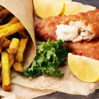 Plat du jour : Fish and Chips/Rice