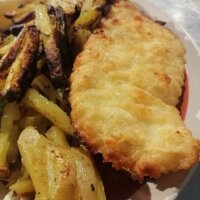 Plat du jour : Fish and Chips/Rice