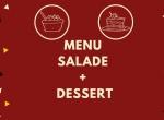 Menu Salade Dessert, option boisson