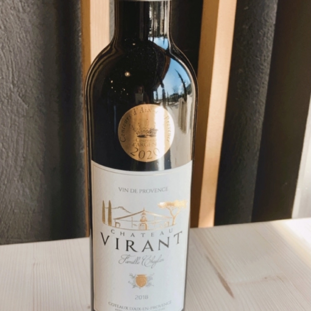 vin rouge chateau Virant 50 cl