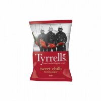 Chips Tyrell's sweet chilli & red pepper 40g