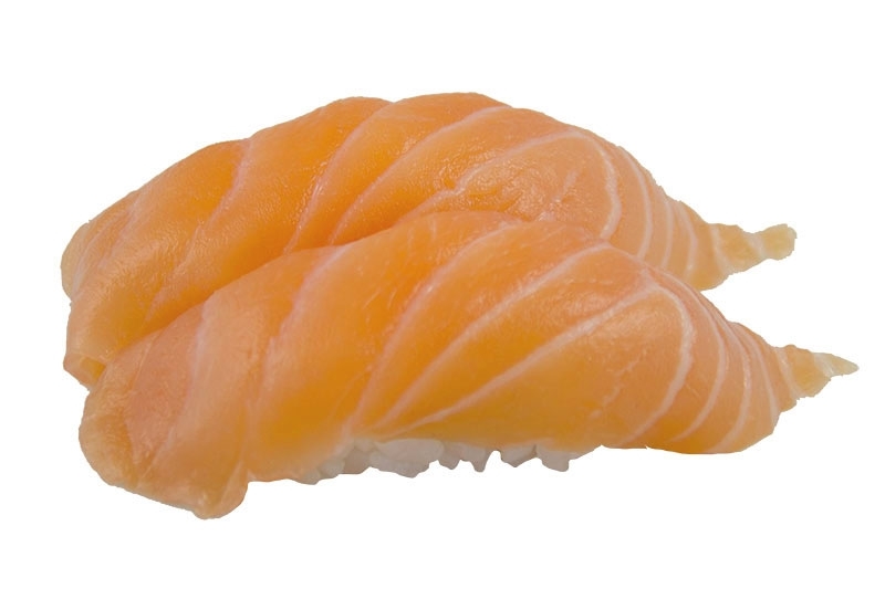 Paire de sushi saumon