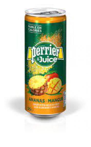 Perrier ananas mangue 33 cl